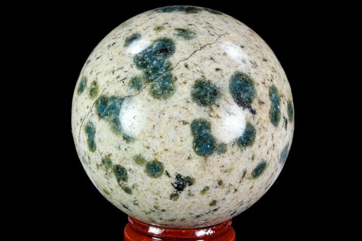 Polished K Granite Sphere - Pakistan #109747